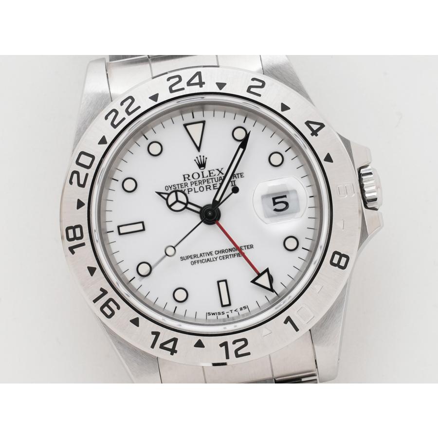 ロレックス エクスプローラーII Ref.16570 SS ホワイト文字盤 | エクスプローラーII | 02