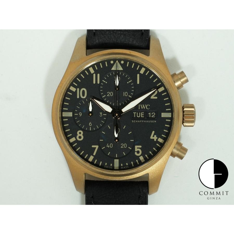 IWC パイロット・ウォッチ・クロノグラフ “10イヤーズ・オブ MR PORTER” Ref.IW387907 Bronze ブラック文字盤 | IWC SCHAFFHAUSEN