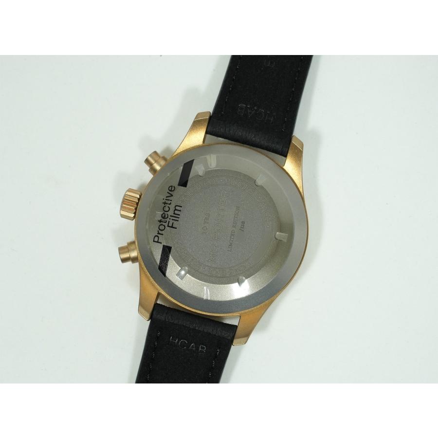 IWC パイロット・ウォッチ・クロノグラフ “10イヤーズ・オブ MR PORTER” Ref.IW387907 Bronze ブラック文字盤 | IWC SCHAFFHAUSEN | 05