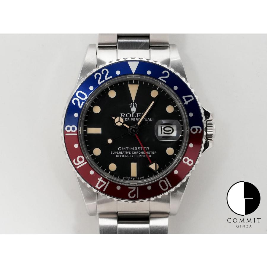 ロレックス GMTマスター Ref.16750 SS ブラック文字盤 | GMTマスター