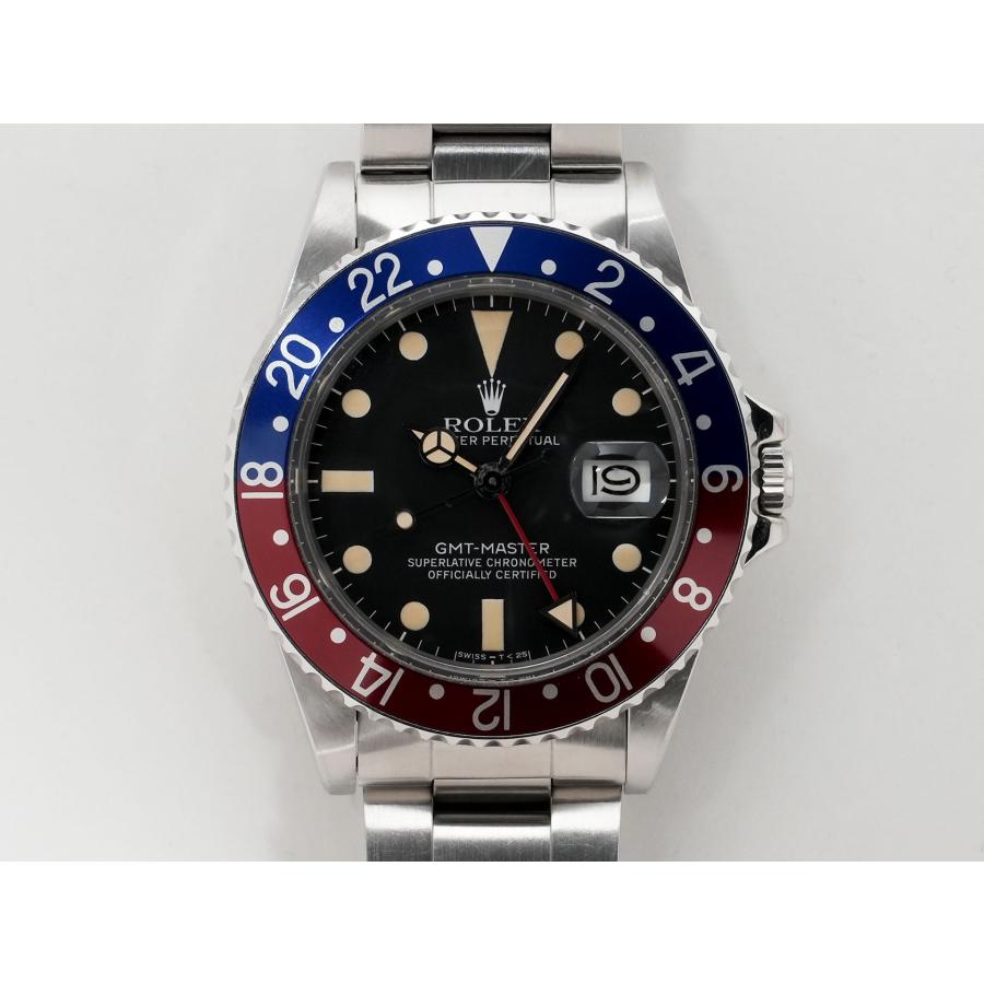 ロレックス GMTマスター Ref.16750 SS ブラック文字盤 | GMTマスター | 01