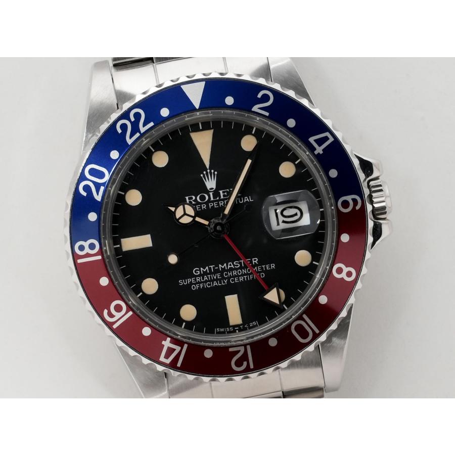 ロレックス GMTマスター Ref.16750 SS ブラック文字盤 | GMTマスター | 02