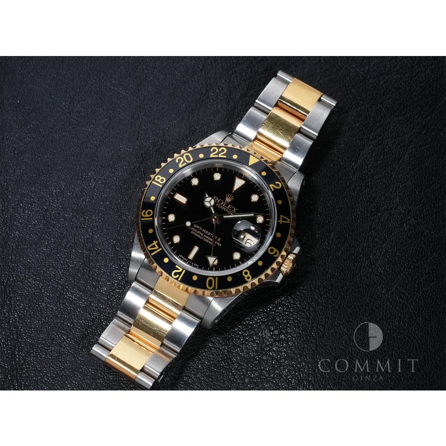 ロレックス GMTマスターII Ref.16713 ステンレススチール/イエローゴールド ブラック文字盤 オイスターブレスレット | GMTマスター | 10