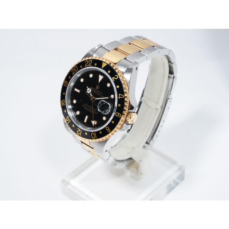 ロレックス GMTマスターII Ref.16713 ステンレススチール/イエローゴールド ブラック文字盤 オイスターブレスレット | GMTマスター | 03