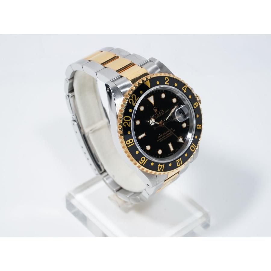 ロレックス GMTマスターII Ref.16713 ステンレススチール/イエローゴールド ブラック文字盤 オイスターブレスレット | GMTマスター | 04