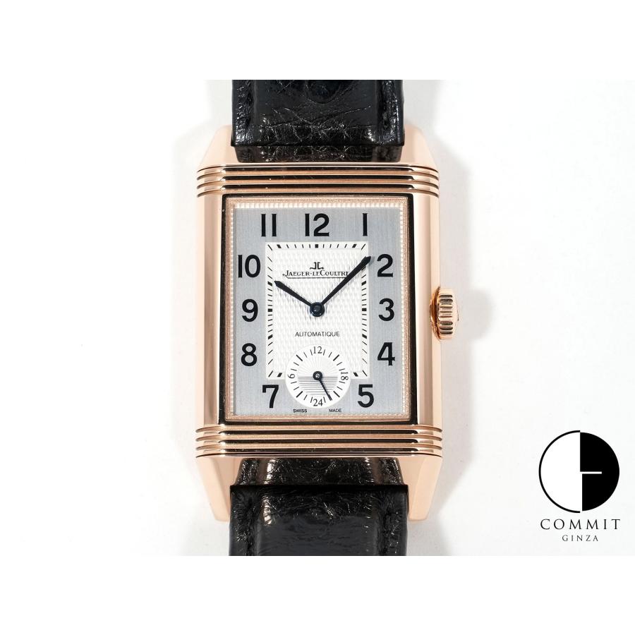 ジャガールクルト レベルソ クラシック ラージ デュオ Ref.Q3832420 ピンクゴールド シルバー文字盤 | JAEGER-LECOULTRE