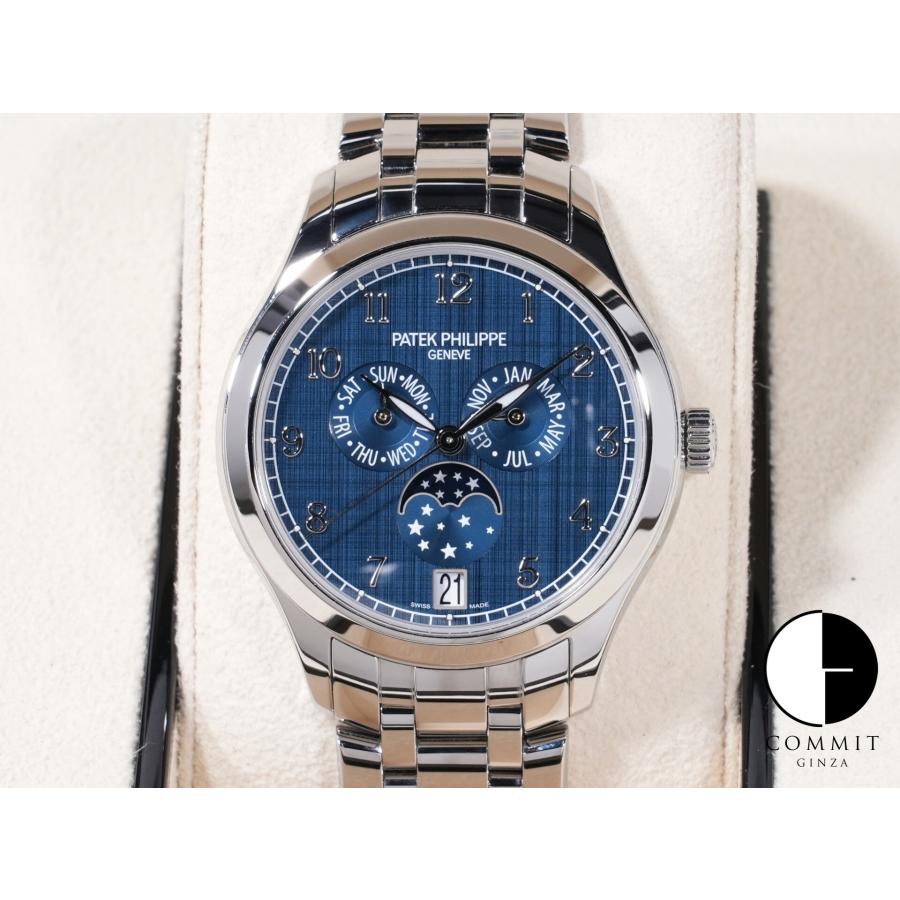 パテックフィリップ アニュアルカレンダー ムーンフェイズ Ref.4947/1A-001 ステンレススチール ブルー文字盤 | PATEK PHILIPPE