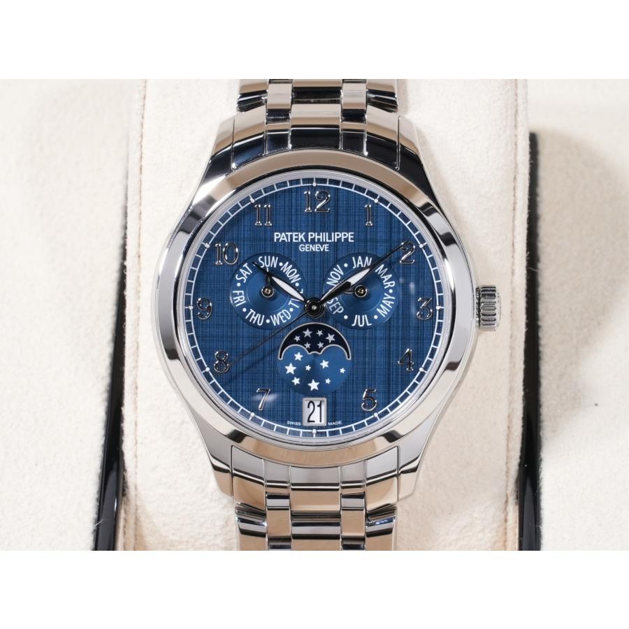 パテックフィリップ アニュアルカレンダー ムーンフェイズ Ref.4947/1A-001 ステンレススチール ブルー文字盤 | PATEK PHILIPPE | 01