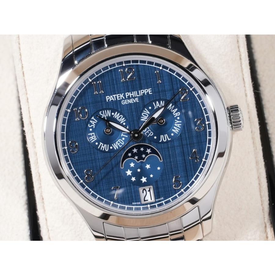 パテックフィリップ アニュアルカレンダー ムーンフェイズ Ref.4947/1A-001 ステンレススチール ブルー文字盤 | PATEK PHILIPPE | 02