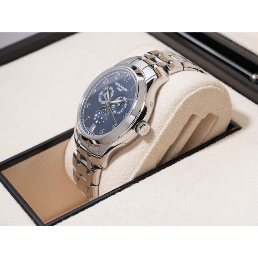 パテックフィリップ アニュアルカレンダー ムーンフェイズ Ref.4947/1A-001 ステンレススチール ブルー文字盤 | PATEK PHILIPPE | 03