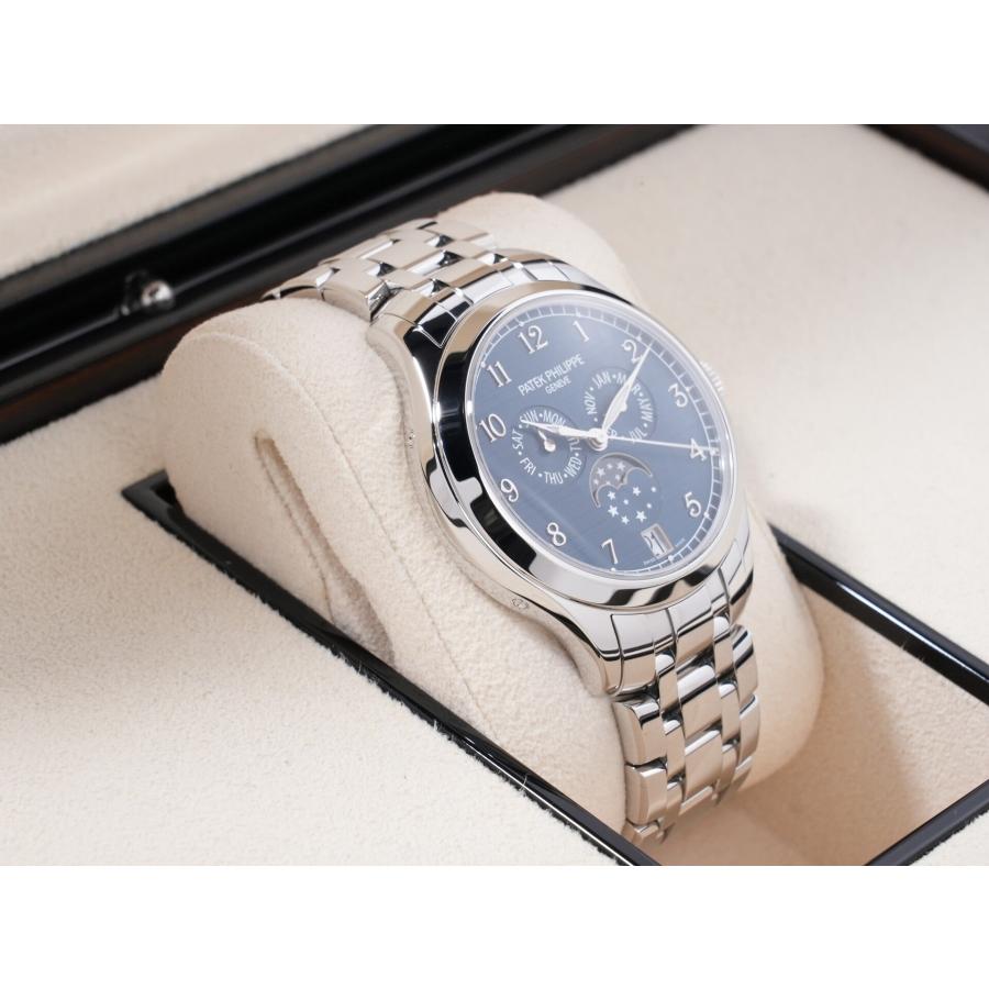 パテックフィリップ アニュアルカレンダー ムーンフェイズ Ref.4947/1A-001 ステンレススチール ブルー文字盤 | PATEK PHILIPPE | 04