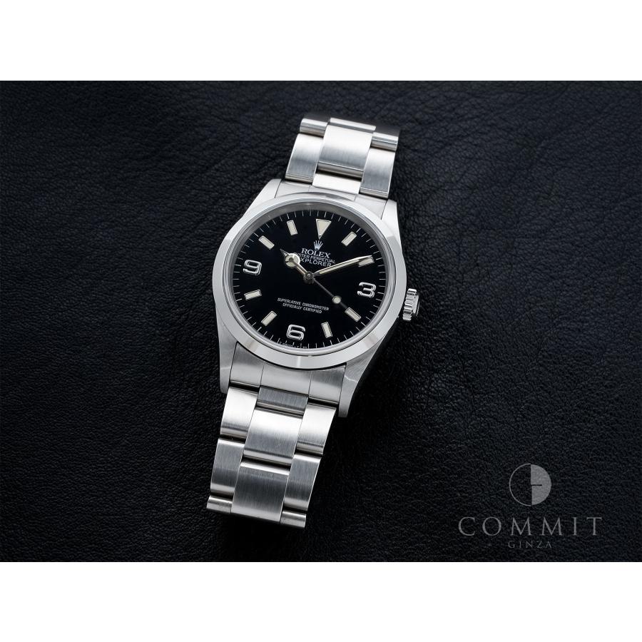 ロレックス エクスプローラーI Ref.14270 ステンレススチール ブラック文字盤 オイスターブレスレット | エクスプローラー（ROLEX） | 10