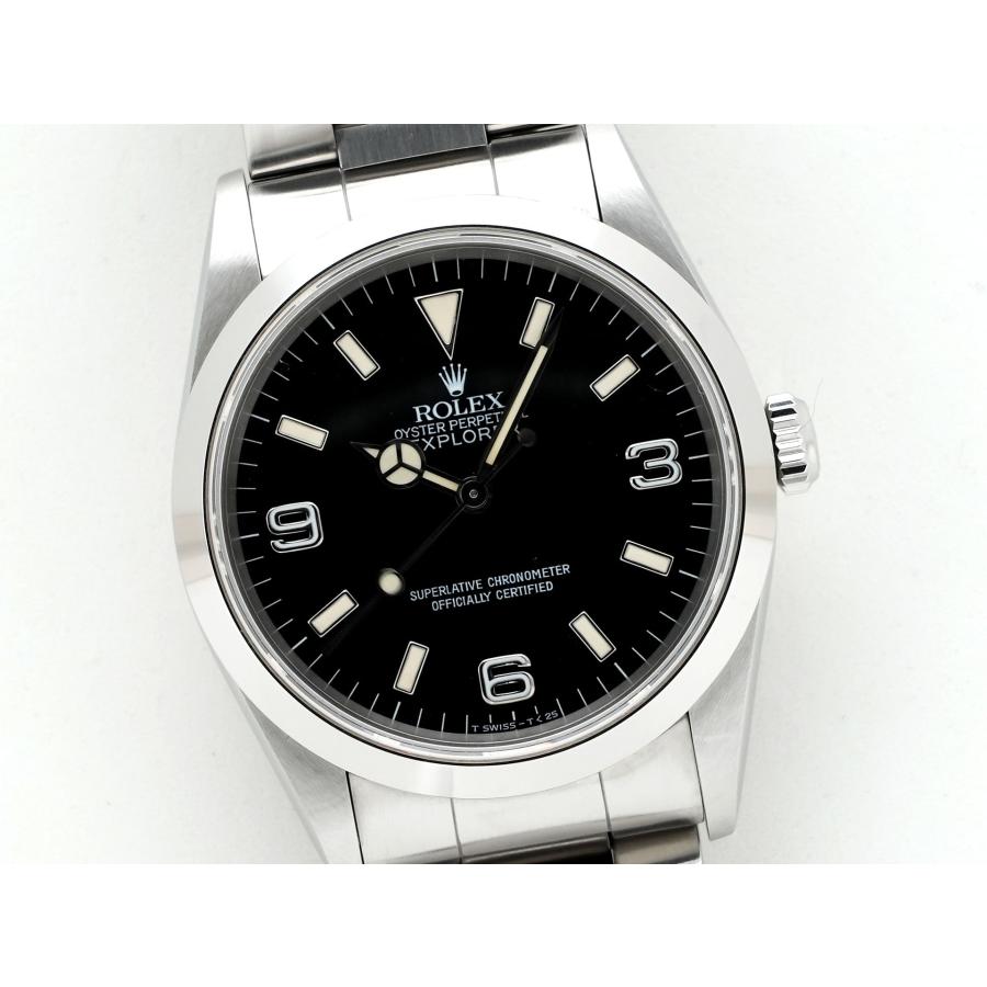 ロレックス エクスプローラーI Ref.14270 ステンレススチール ブラック文字盤 オイスターブレスレット | エクスプローラー（ROLEX） | 02