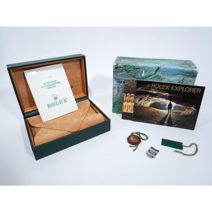 ロレックス エクスプローラーI Ref.14270 ステンレススチール ブラック文字盤 オイスターブレスレット | エクスプローラー（ROLEX） | 09