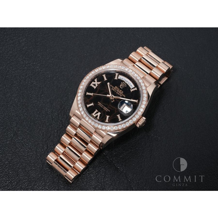 ロレックス デイデイト36 Ref.128345RBR エバーローズゴールド アイゼンキーゼル文字盤 | デイデイト | 10