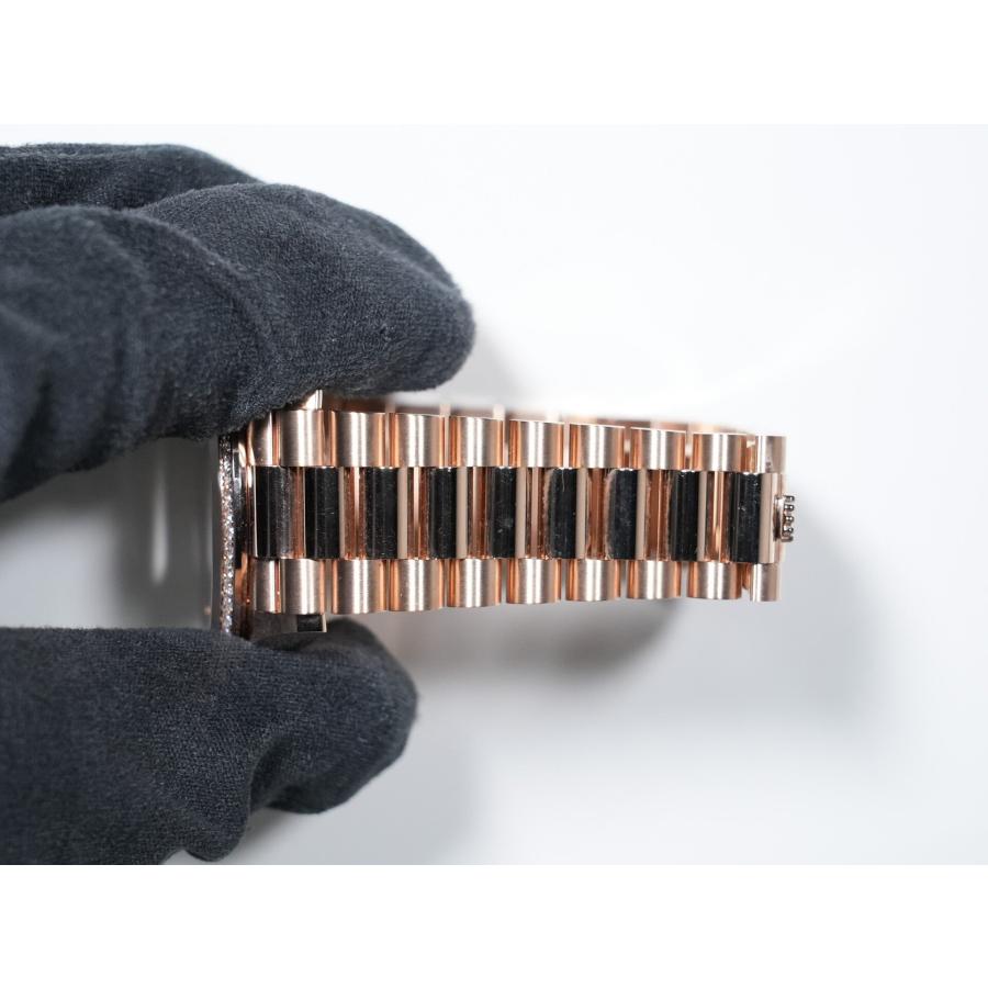 ロレックス デイデイト36 Ref.128345RBR エバーローズゴールド アイゼンキーゼル文字盤 | デイデイト | 08