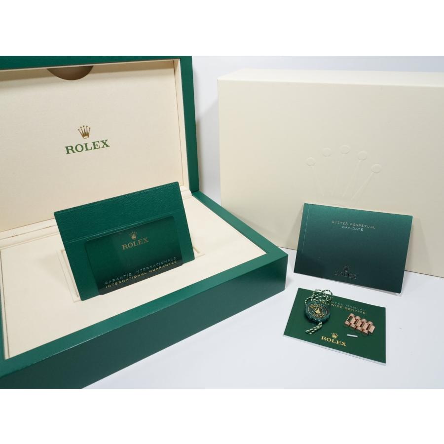 ロレックス デイデイト36 Ref.128345RBR エバーローズゴールド アイゼンキーゼル文字盤 | デイデイト | 09