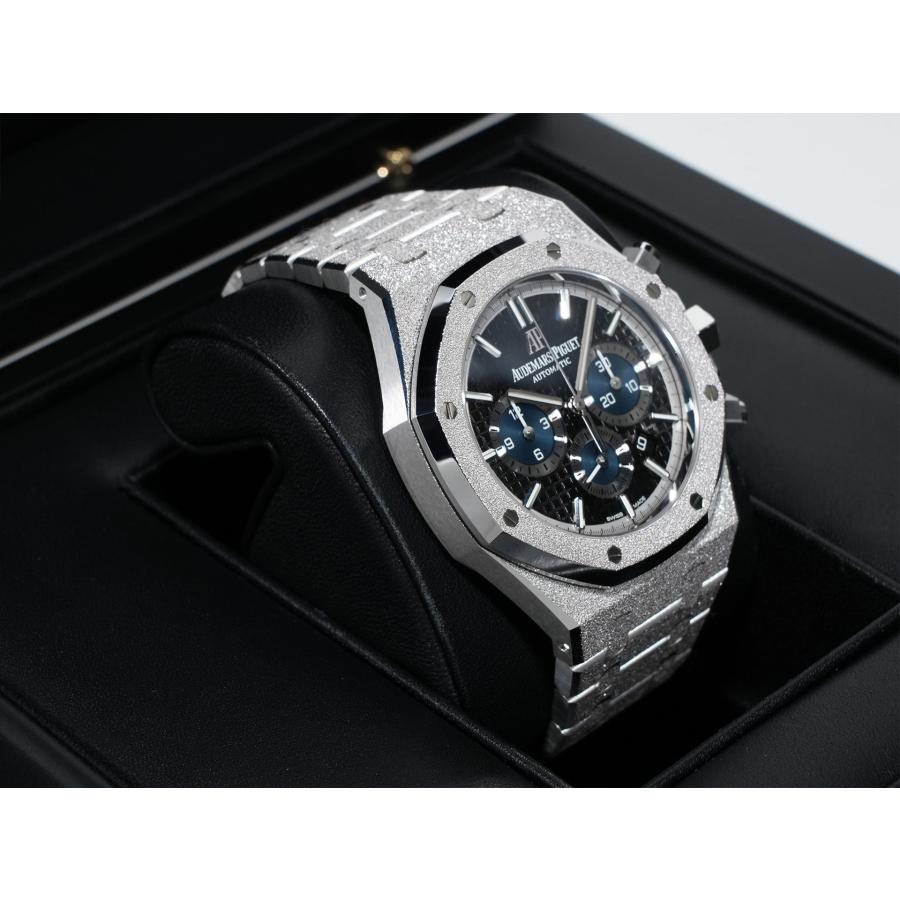 オーデマピゲ ロイヤルオーク クロノグラフ Ref.26331BC.GG.1224BC.03 ホワイトゴールド ブラックxグレーブルー文字盤 | ロイヤルオーク | 04