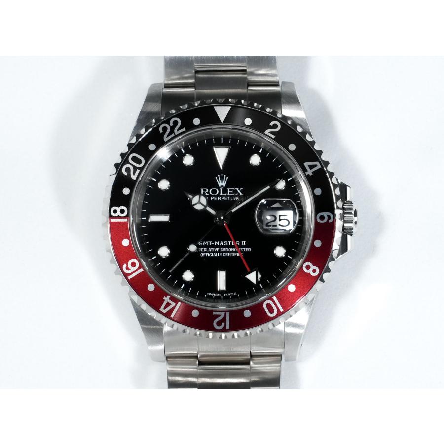 ロレックス GMTマスターII Ref.16710 ステンレススチール ブラック文字盤 オイスターブレスレット | GMTマスター | 01