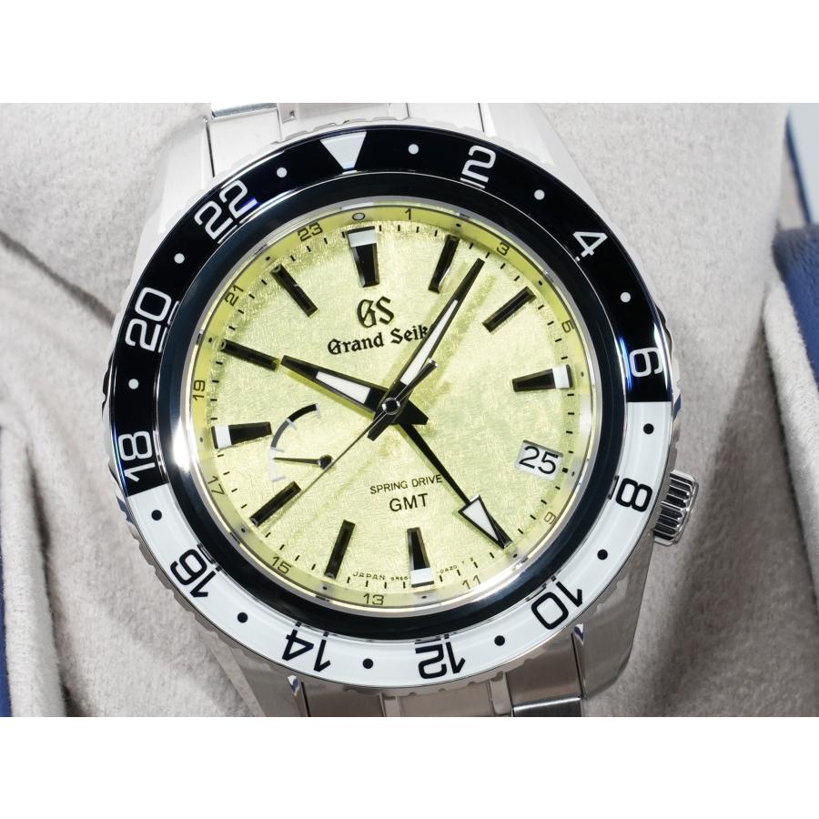 グランドセイコー スポーツコレクション スプリングドライブ GMT Ref.SBGE315 ステンレススチール サンライトイエロー文字盤 | Grand Seiko | 02