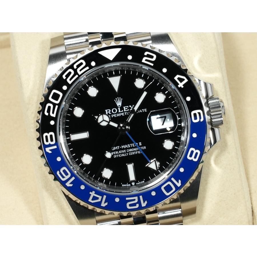 ロレックス GMTマスターII Ref.126710BLNR ステンレススチール ブラック文字盤 ジュビリーブレスレット | GMTマスター | 02