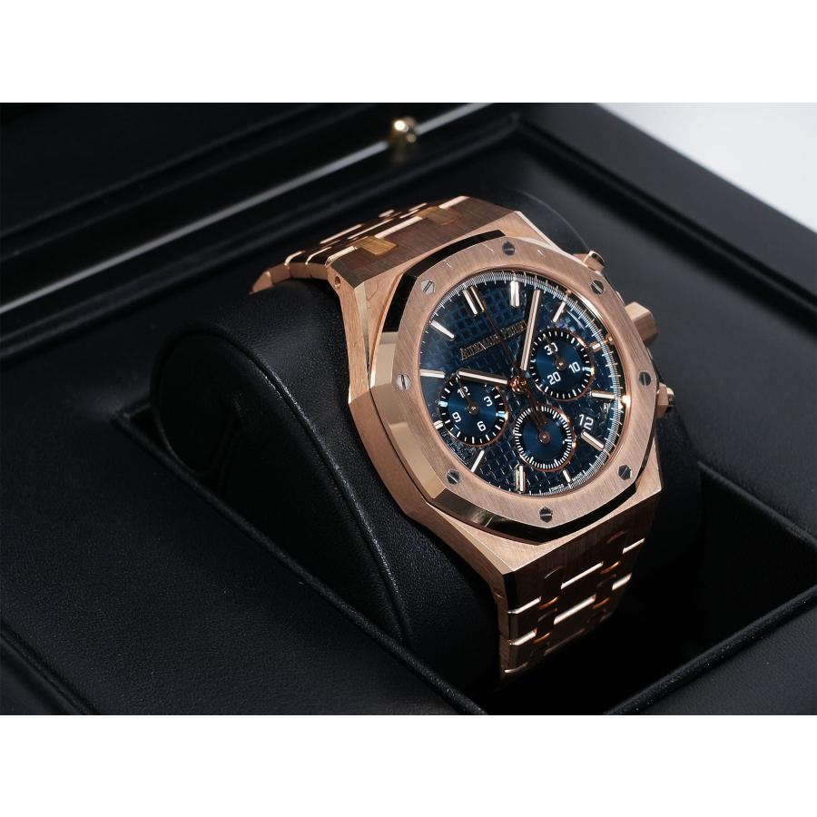 オーデマピゲ ロイヤルオーク クロノグラフ Ref.26715OR.OO.1356OR.01 ピンクゴールド ナイトブルー文字盤 | ロイヤルオーク | 04