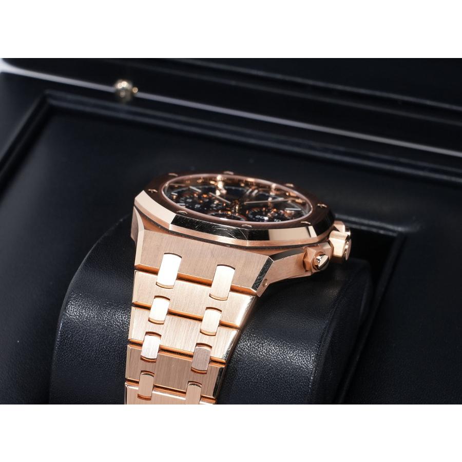 オーデマピゲ ロイヤルオーク クロノグラフ Ref.26715OR.OO.1356OR.01 ピンクゴールド ナイトブルー文字盤 | ロイヤルオーク | 05