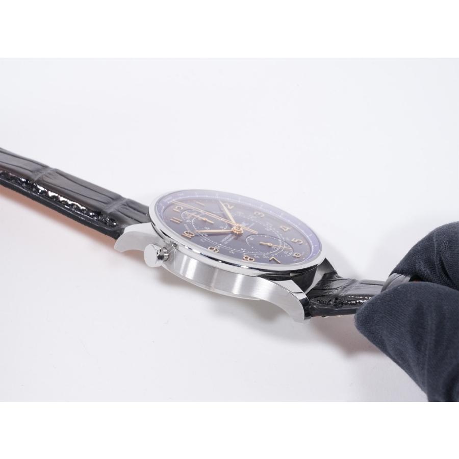 IWC ポルトギーゼ クロノグラフ ラトラパンテ ブティック ミラノ Ref.IW371222 SS ブルー文字盤 | IWC SCHAFFHAUSEN | 04