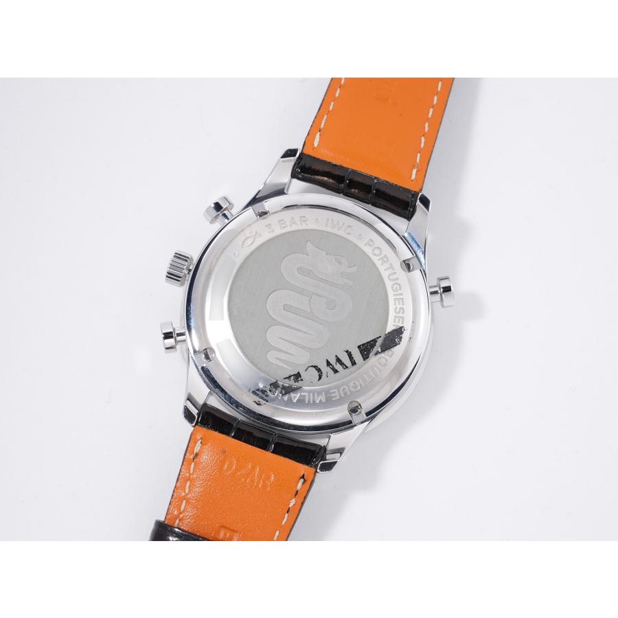 IWC ポルトギーゼ クロノグラフ ラトラパンテ ブティック ミラノ Ref.IW371222 SS ブルー文字盤 | IWC SCHAFFHAUSEN | 05