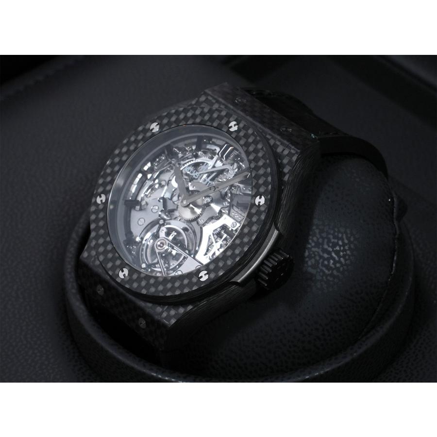 ウブロ クラシックフュージョン トゥールビヨン Ref.504.QX.0110.LR カーボン スケルトン文字盤 | HUBLOT | 03