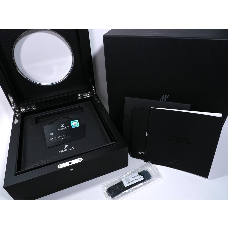 ウブロ クラシックフュージョン トゥールビヨン Ref.504.QX.0110.LR カーボン スケルトン文字盤 | HUBLOT | 08