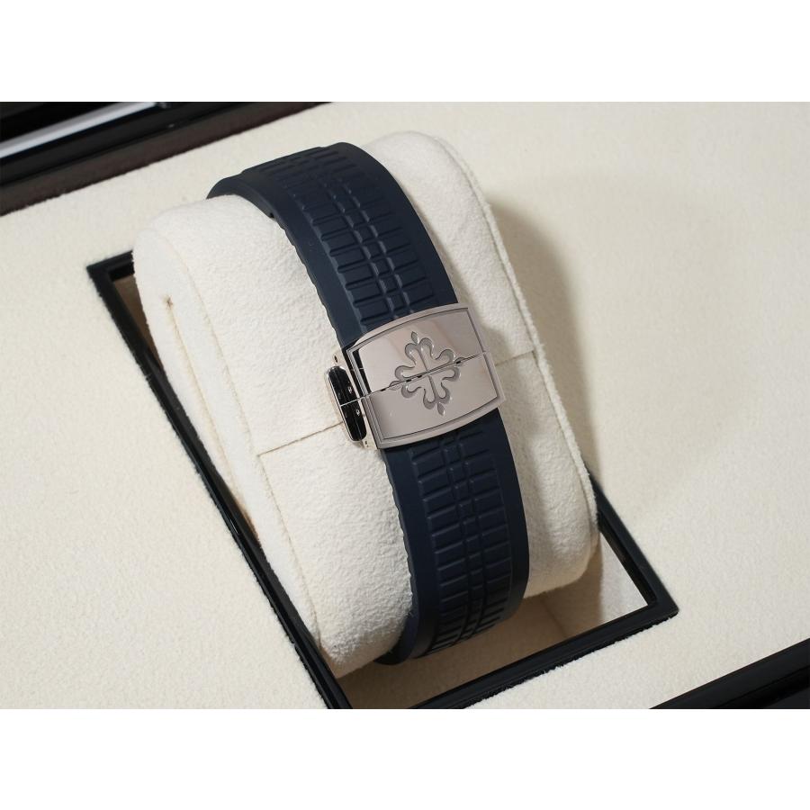 パテックフィリップ アクアノート Ref.5168G-001 ホワイトゴールド ミッドナイトブルー文字盤 | アクアノート | 06