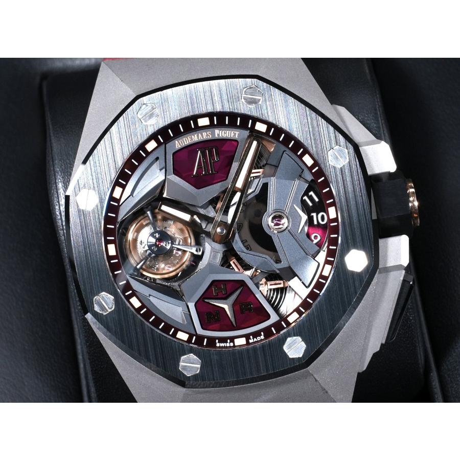 オーデマピゲ ロイヤルオーク コンセプト フライング トゥールビヨン GMT Ref.26589IO.OO.D500CA.01 TI ボルドー文字盤 | ロイヤルオーク | 02