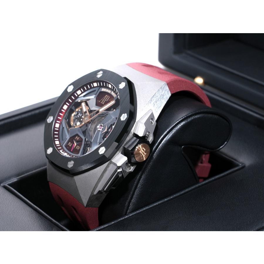 オーデマピゲ ロイヤルオーク コンセプト フライング トゥールビヨン GMT Ref.26589IO.OO.D500CA.01 TI ボルドー文字盤 | ロイヤルオーク | 03