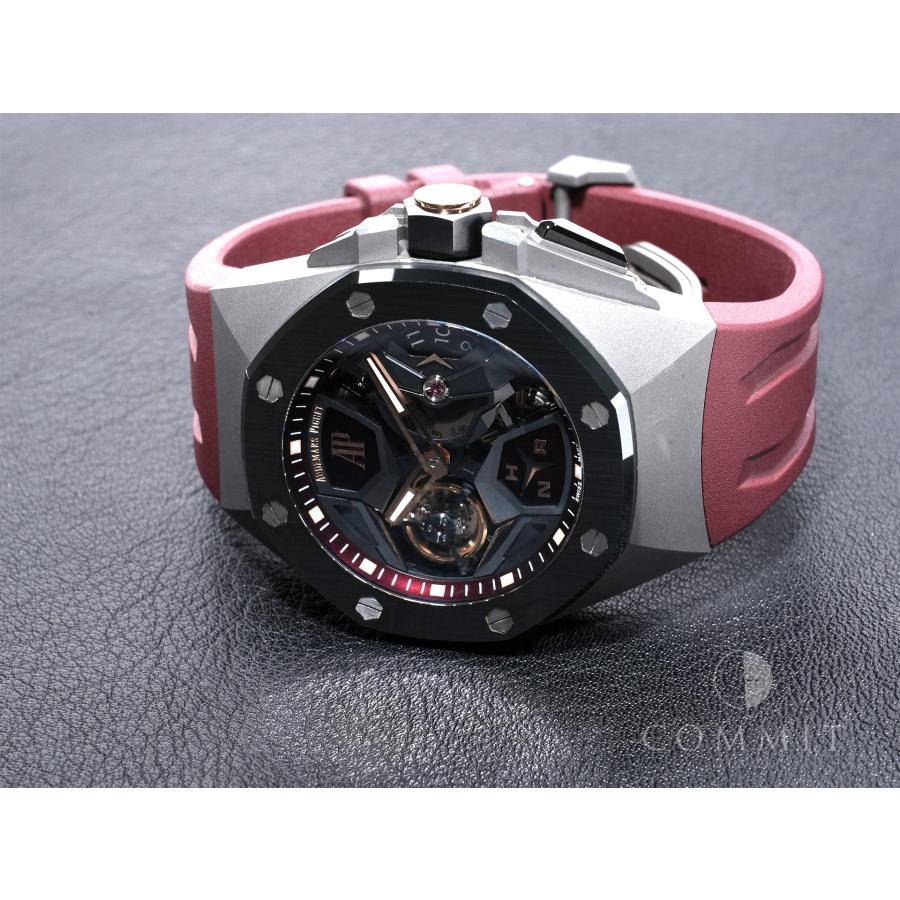 オーデマピゲ ロイヤルオーク コンセプト フライング トゥールビヨン GMT Ref.26589IO.OO.D500CA.01 TI ボルドー文字盤 | ロイヤルオーク | 09