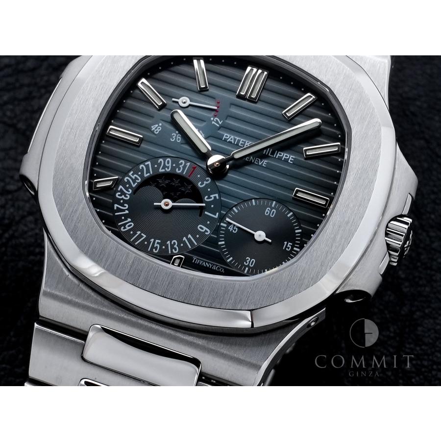 パテックフィリップ ノーチラス プチコンプリケーション TIFFANY＆CO. Ref.5712/1A-001 ステンレススチール ブルー文字盤 | ノーチラス | 10