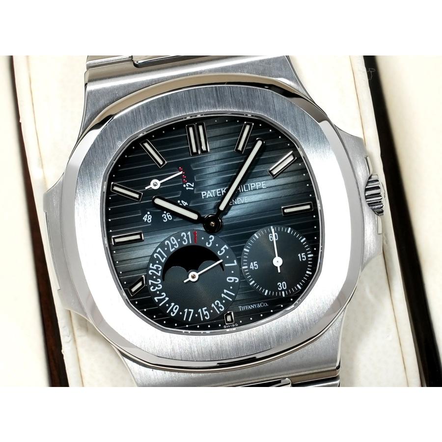 パテックフィリップ ノーチラス プチコンプリケーション TIFFANY＆CO. Ref.5712/1A-001 ステンレススチール ブルー文字盤 | ノーチラス | 02