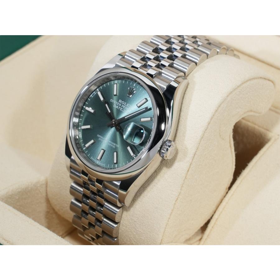 ロレックス デイトジャスト36 Ref.126200 ステンレススチール ミントグリーン文字盤 ジュビリーブレスレット | デイトジャスト | 03