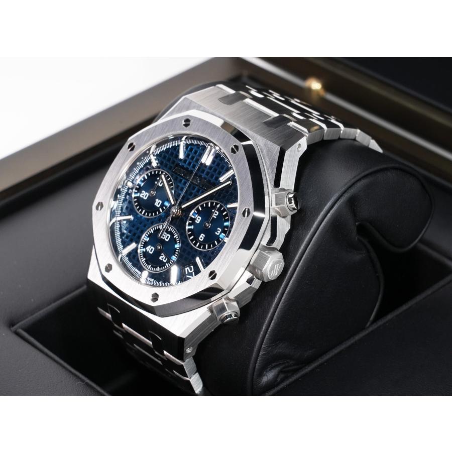 オーデマピゲ ロイヤルオーク クロノグラフ 50周年記念 Ref.26240ST.OO.1320ST.01 ステンレススチール ブルー文字盤 | ロイヤルオーク | 03
