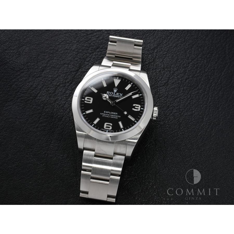 ロレックス エクスプローラーI Ref.214270 ステンレススチール ブラック文字盤 オイスターブレスレット | エクスプローラー（ROLEX） | 09