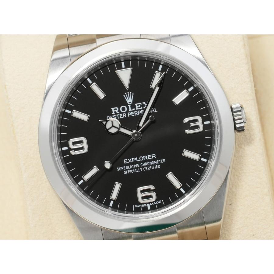 ロレックス エクスプローラーI Ref.214270 ステンレススチール ブラック文字盤 オイスターブレスレット | エクスプローラー（ROLEX） | 02