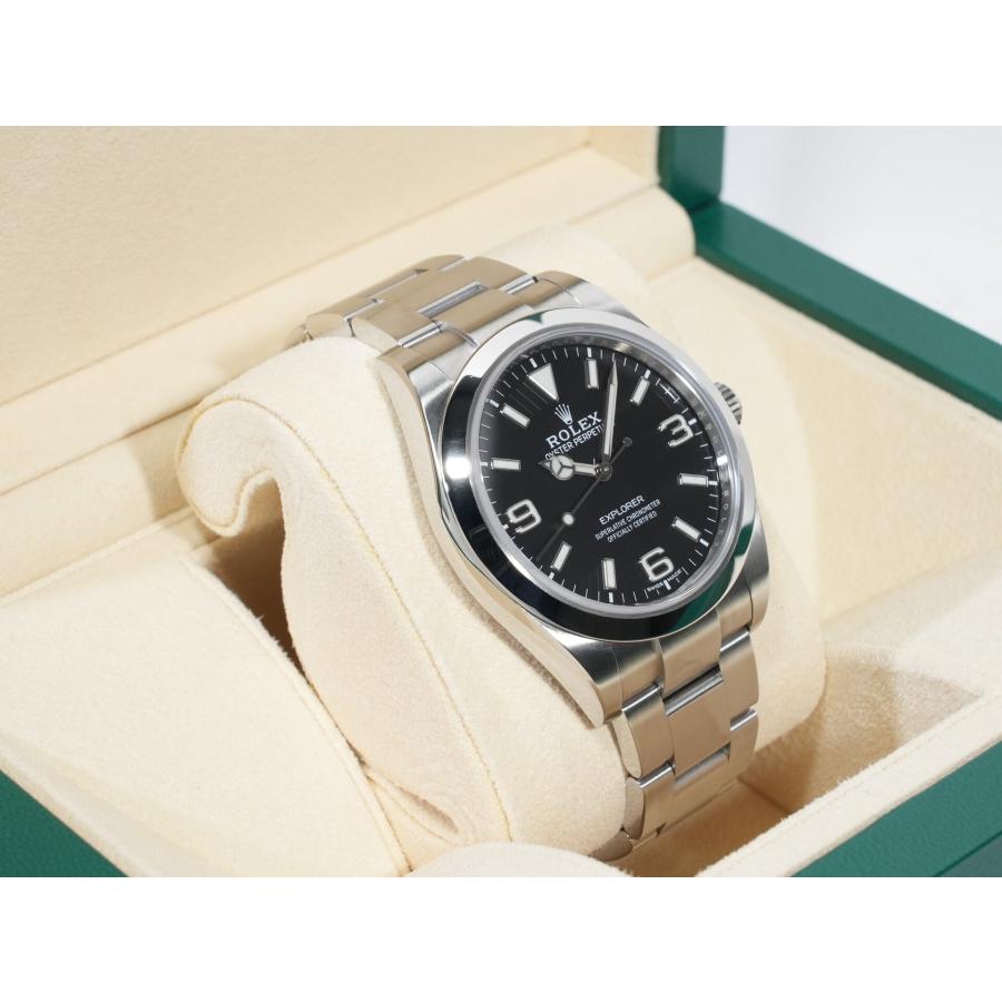 ロレックス エクスプローラーI Ref.214270 ステンレススチール ブラック文字盤 オイスターブレスレット | エクスプローラー（ROLEX） | 04