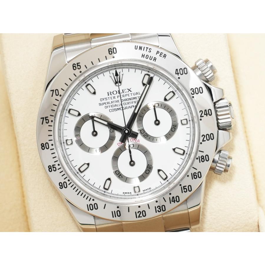 ロレックス デイトナ Ref.116520 ステンレススチール ホワイト文字盤 | コスモグラフ デイトナ | 02