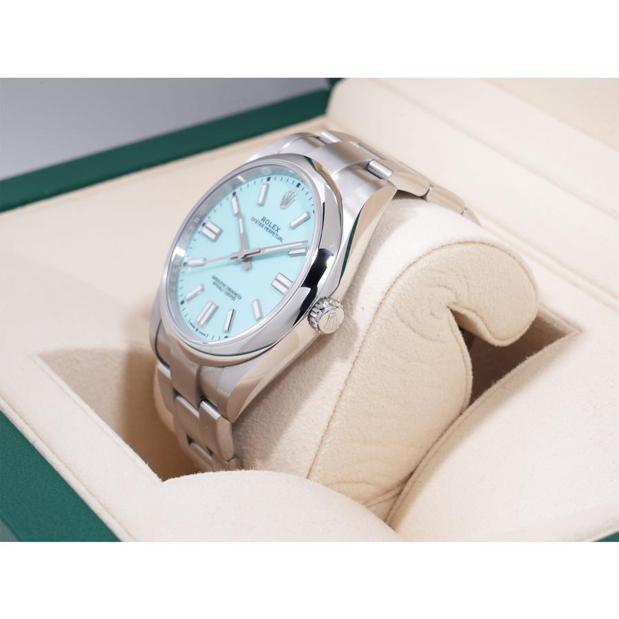 ロレックス オイスターパーペチュアル41 Ref.124300 ステンレススチール ターコイズ文字盤 | オイスター パーペチュアル | 03