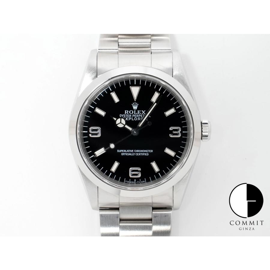 ロレックス エクスプローラーI Ref.14270 ステンレススチール ブラック文字盤 オイスターブレスレット | エクスプローラー（ROLEX）