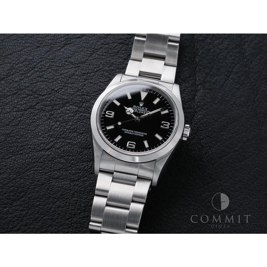 ロレックス エクスプローラーI Ref.14270 ステンレススチール ブラック文字盤 オイスターブレスレット | エクスプローラー（ROLEX） | 10