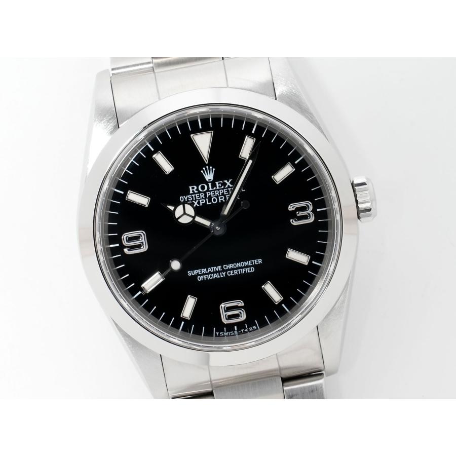 ロレックス エクスプローラーI Ref.14270 ステンレススチール ブラック文字盤 オイスターブレスレット | エクスプローラー（ROLEX） | 02
