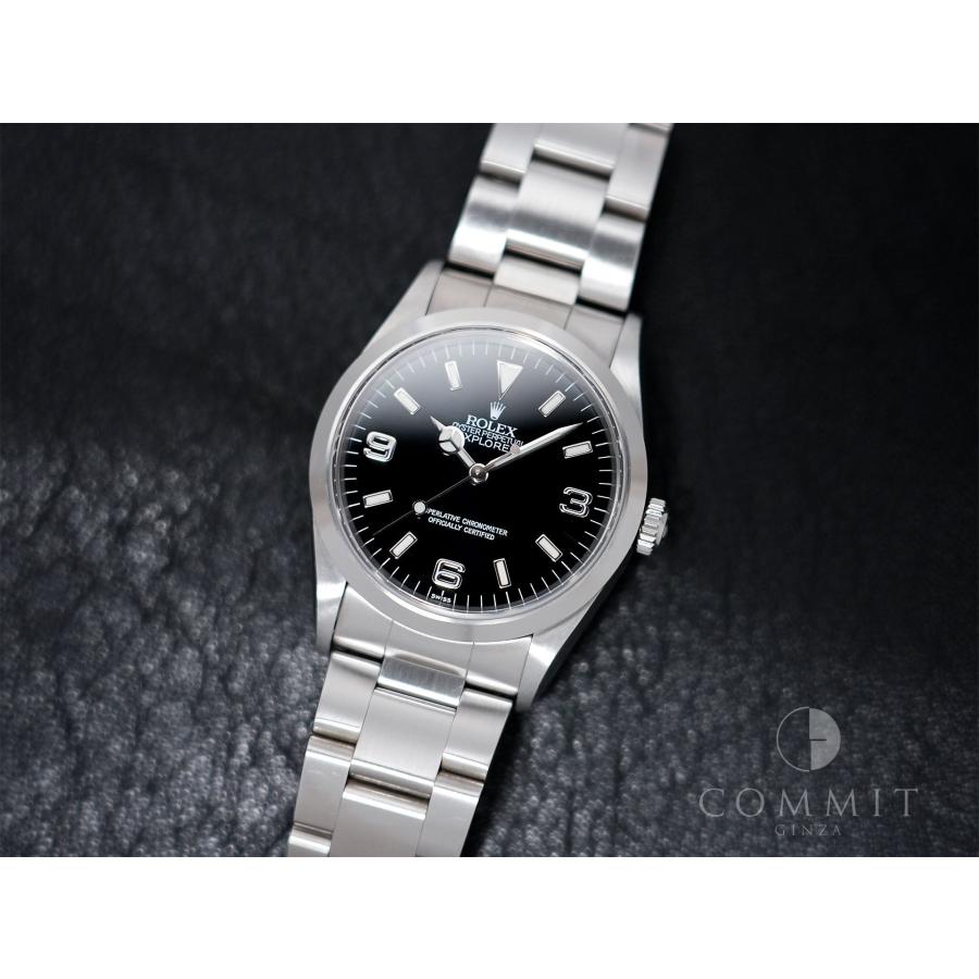 ロレックス エクスプローラーI Ref.14270 ステンレススチール ブラック文字盤 オイスターブレスレット | エクスプローラー（ROLEX） | 10