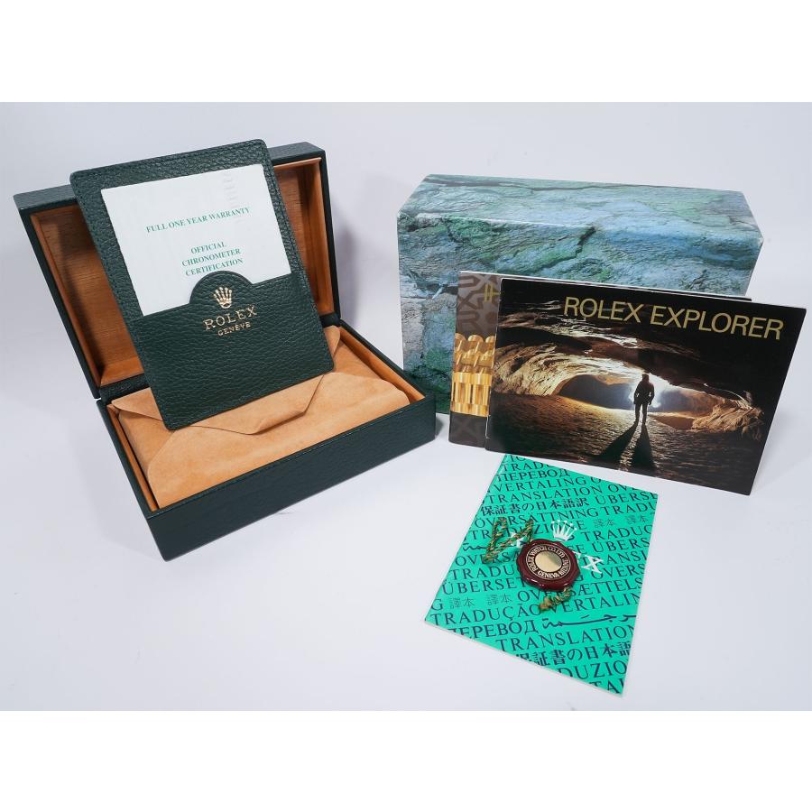 ロレックス エクスプローラーI Ref.14270 ステンレススチール ブラック文字盤 オイスターブレスレット | エクスプローラー（ROLEX） | 09