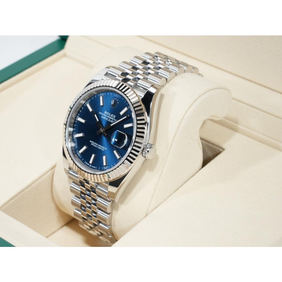 ロレックス デイトジャスト41 Ref.126334 ステンレススチール/ホワイトゴールド ブライトブルー文字盤 ジュビリーブレスレット | デイトジャスト | 03